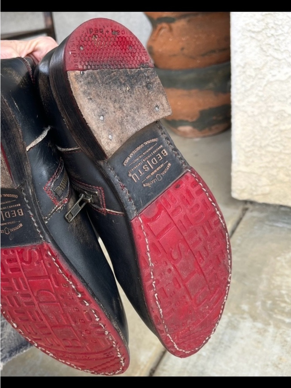 Tall Leather Boots - Picture 11 of 13